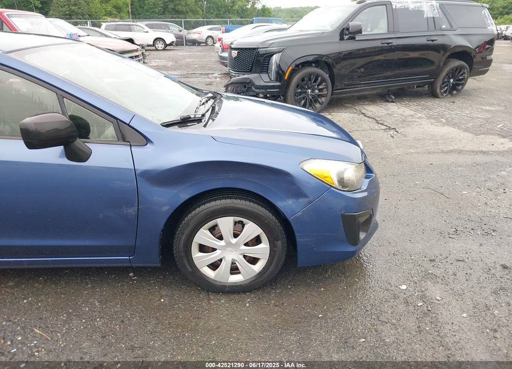 2013 SUBARU IMPREZA 2.0I VIN: JF1GJAA68DH021888