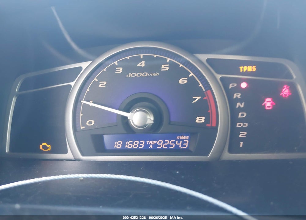 2008 HONDA CIVIC VIN: 2HGFA16508H335252