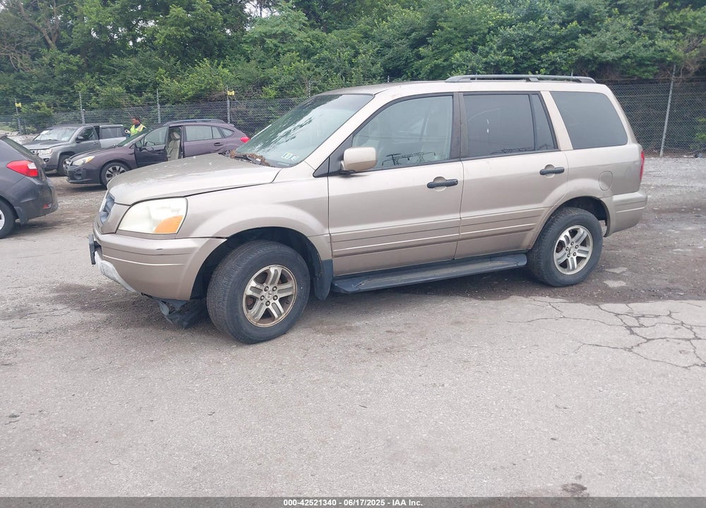 2004 HONDA PILOT EX-L VIN: 2HKYF18794H579104