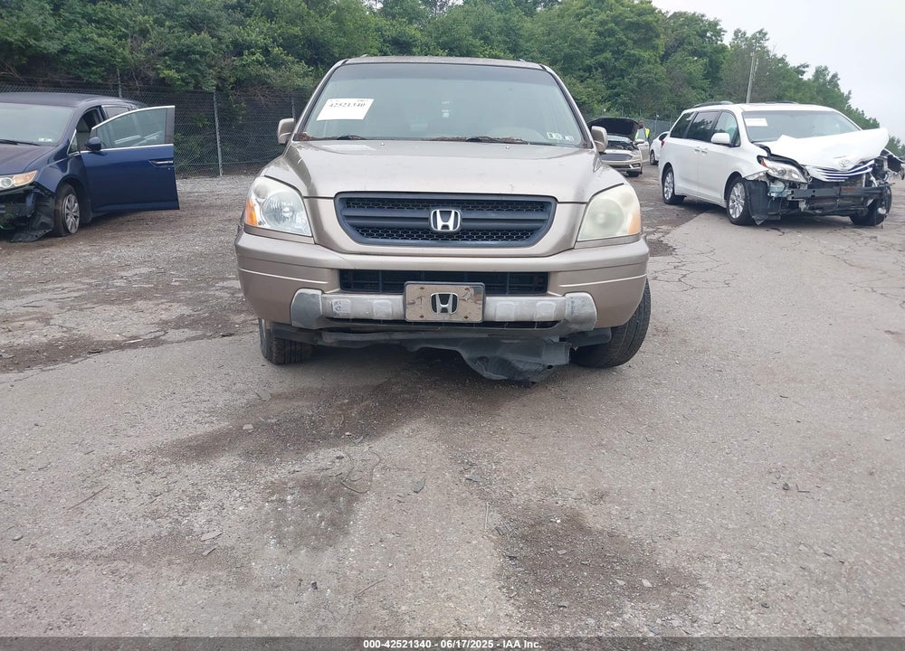 2004 HONDA PILOT EX-L VIN: 2HKYF18794H579104
