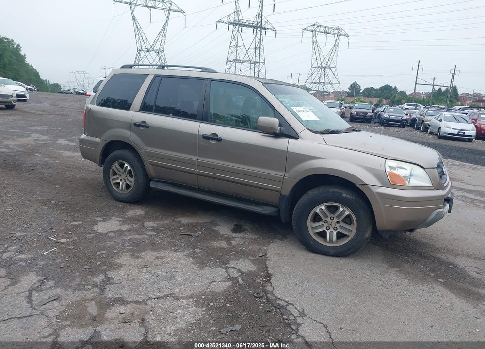 2004 HONDA PILOT EX-L VIN: 2HKYF18794H579104