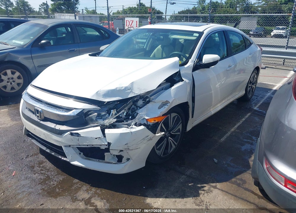 2016 HONDA CIVIC VIN: 19XFC1F32GE217673