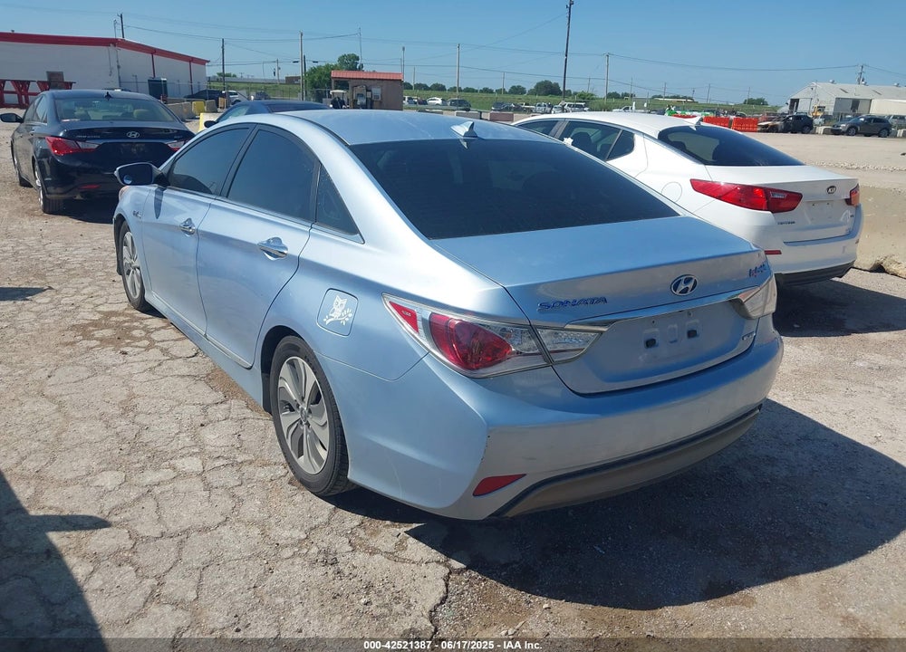 2013 HYUNDAI SONATA HYBRID LIMITED VIN: KMHEC4A49DA092002