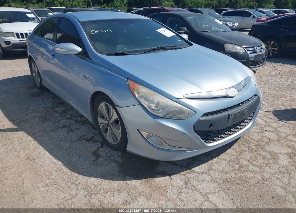2013 HYUNDAI SONATA HYBRID LIMITED VIN: KMHEC4A49DA092002