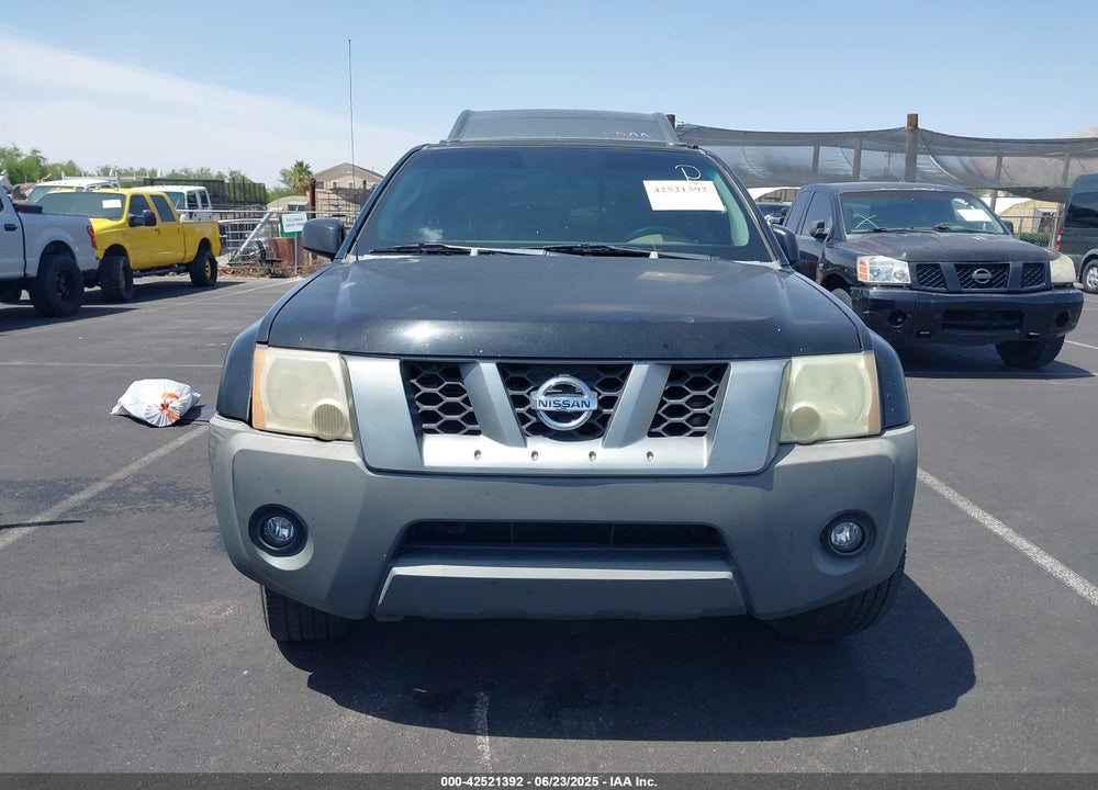 2006 NISSAN XTERRA S VIN: 5N1AN08U36C534108