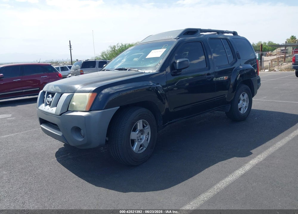 2006 NISSAN XTERRA S VIN: 5N1AN08U36C534108