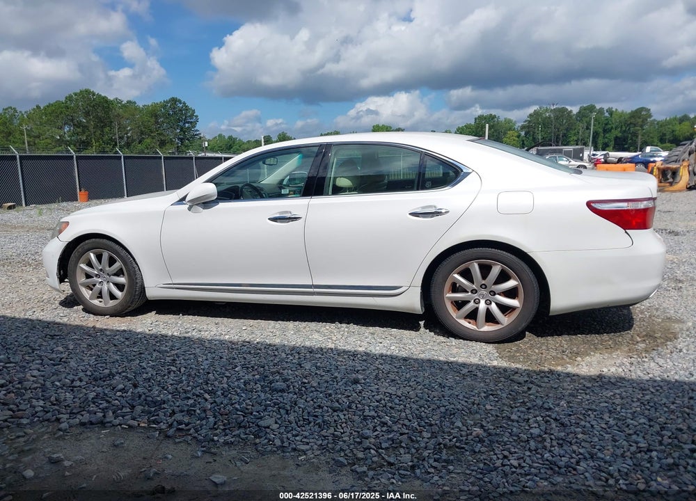 2008 LEXUS LS460 VIN: JTHBL46F185056710