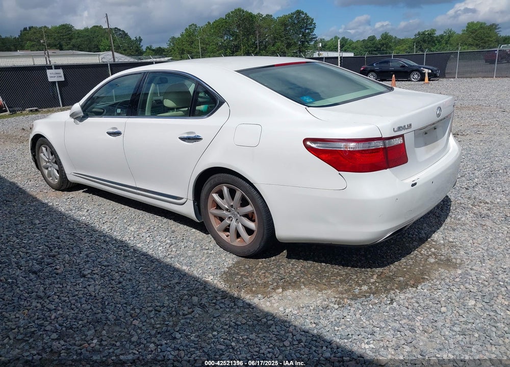 2008 LEXUS LS460 VIN: JTHBL46F185056710