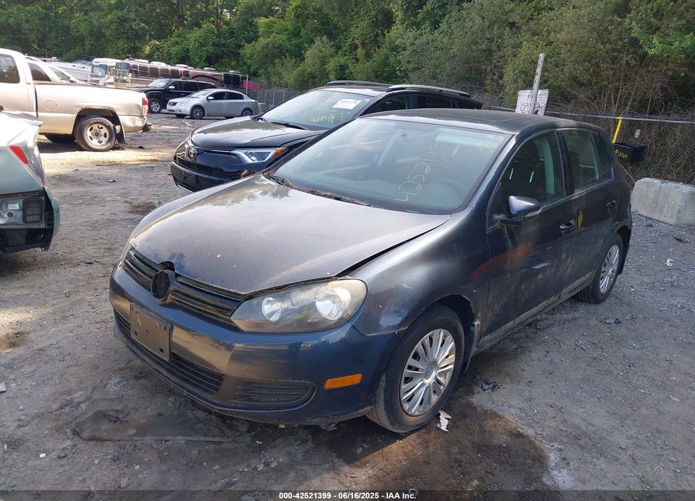 2012 VOLKSWAGEN GOLF VIN: WVWDB7AJ4CW198112