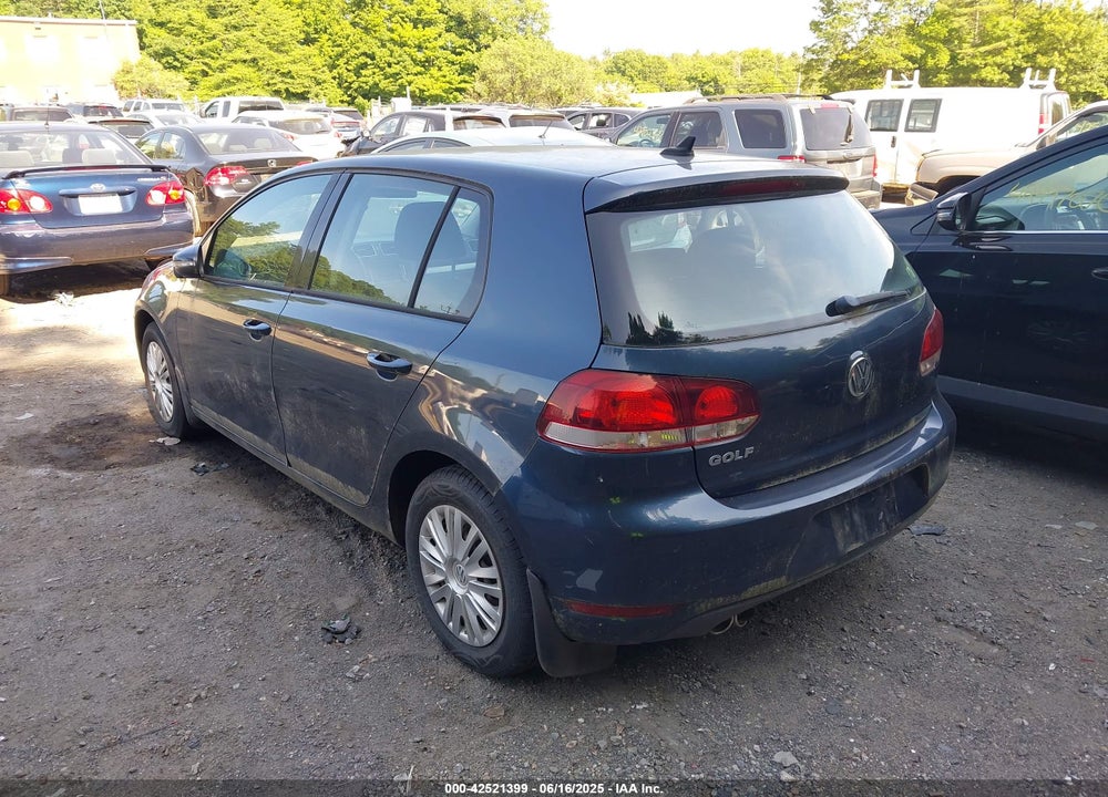 2012 VOLKSWAGEN GOLF VIN: WVWDB7AJ4CW198112