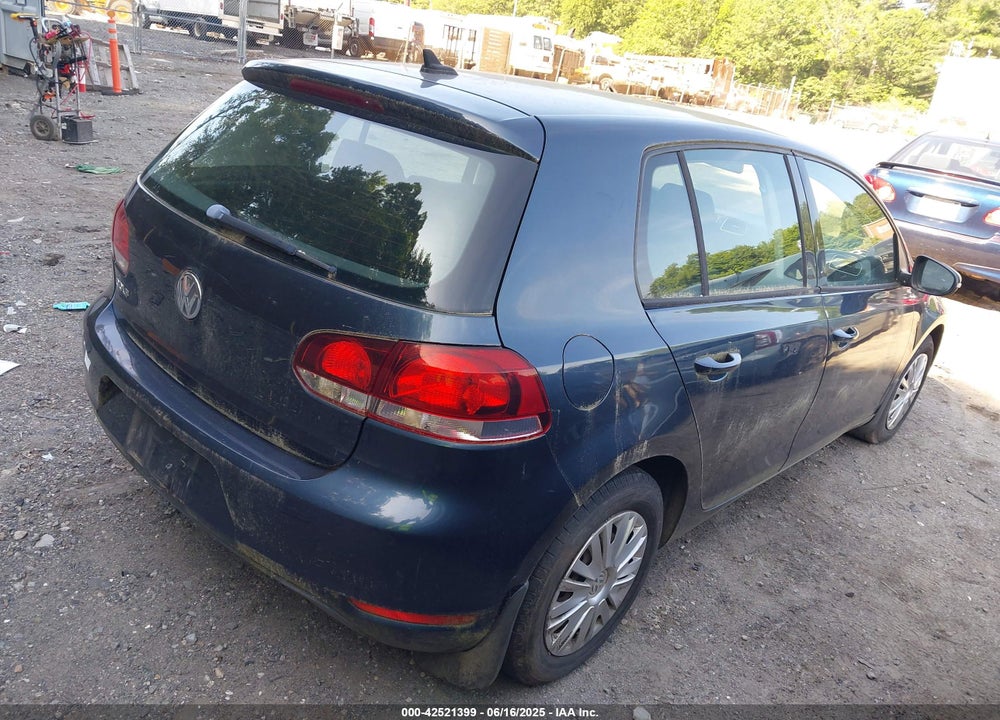 2012 VOLKSWAGEN GOLF VIN: WVWDB7AJ4CW198112