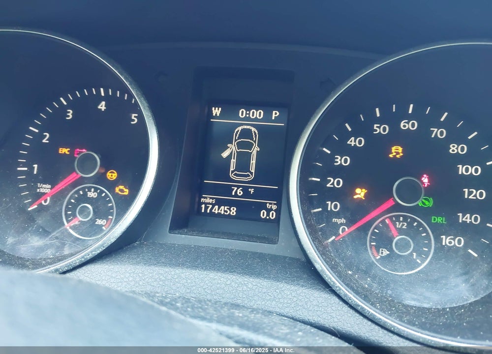 2012 VOLKSWAGEN GOLF VIN: WVWDB7AJ4CW198112