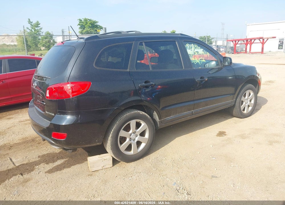 2009 HYUNDAI SANTA FE SE VIN: 5NMSH13E09H265741