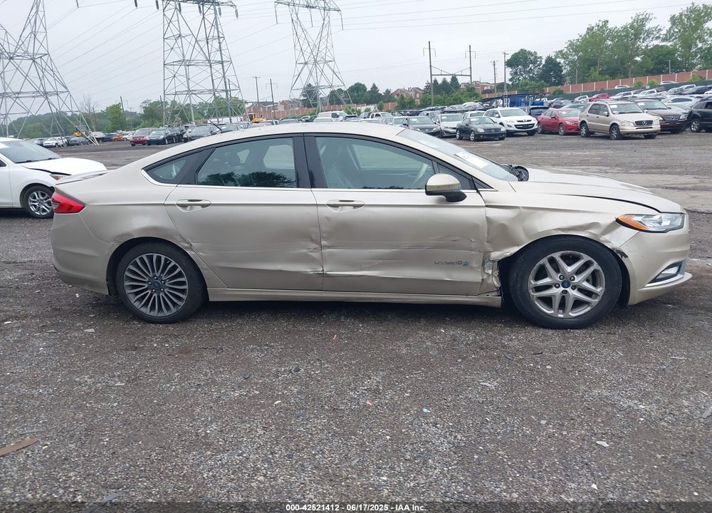 2017 FORD FUSION HYBRID VIN: 3FA6P0LUXHR374315