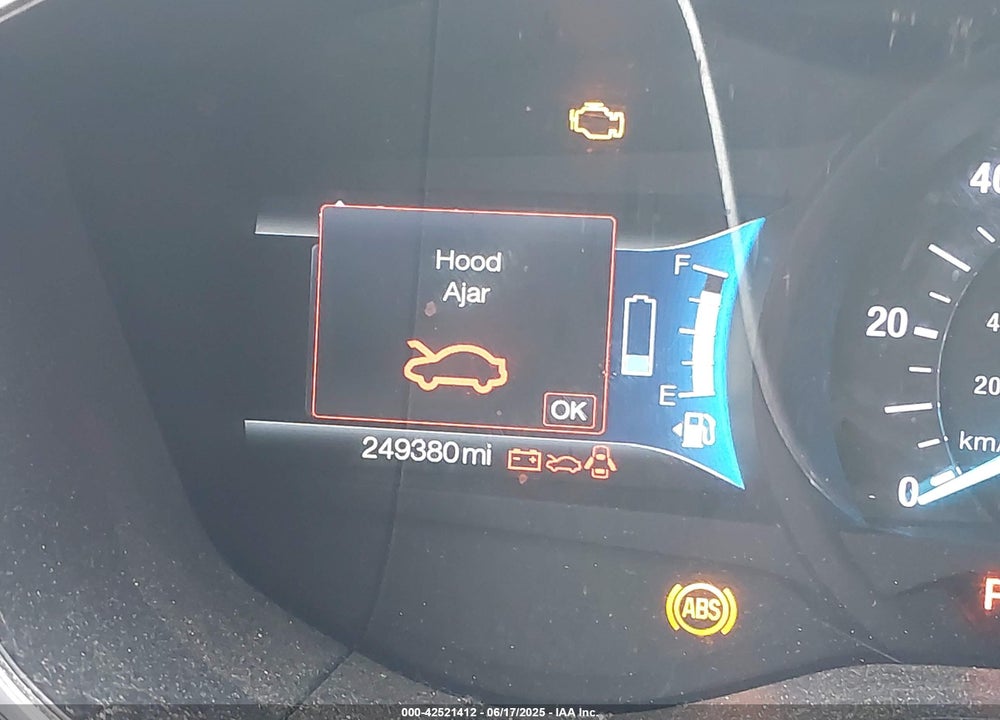 2017 FORD FUSION HYBRID VIN: 3FA6P0LUXHR374315