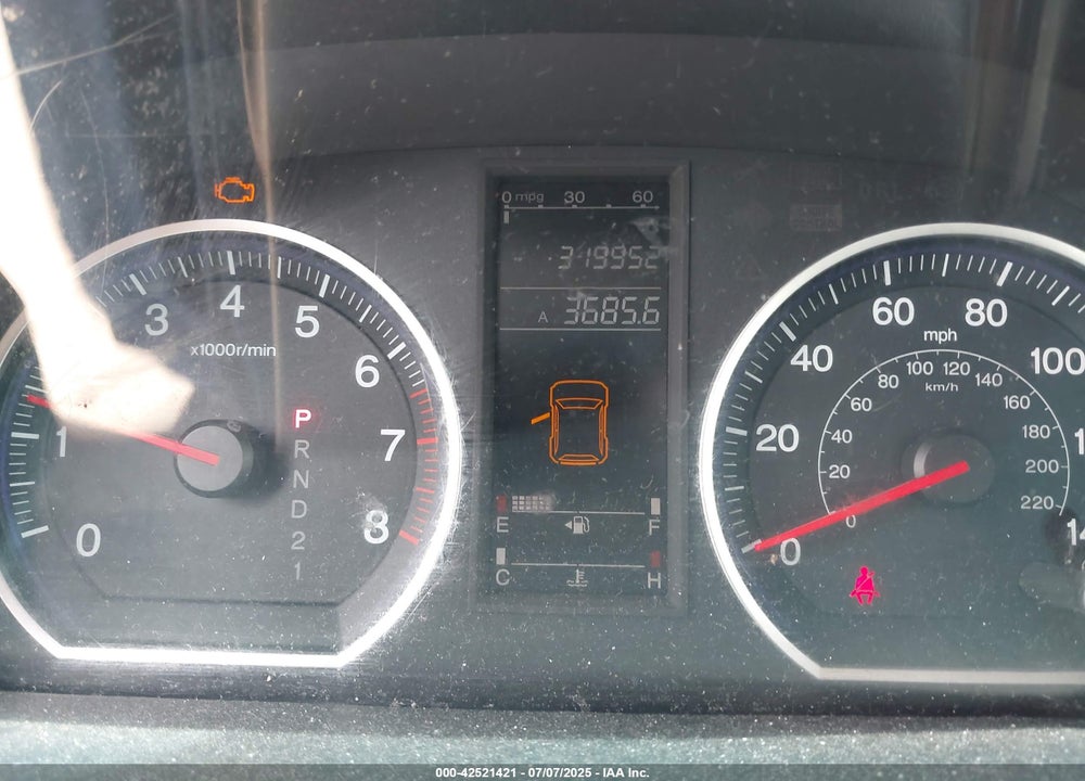 2008 HONDA CR-V VIN: 3CZRE383X8G704975