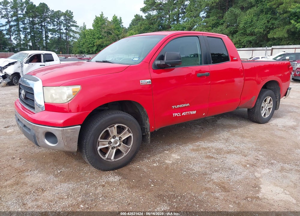 2007 TOYOTA TUNDRA SR5 5.7L V8 VIN: 5TFBV54177X025179