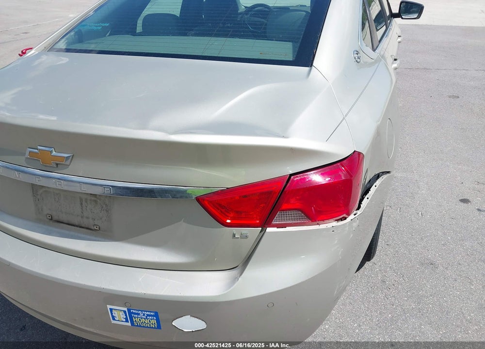 2015 CHEVROLET IMPALA LS VIN: 2G11Z5SL1F9267606