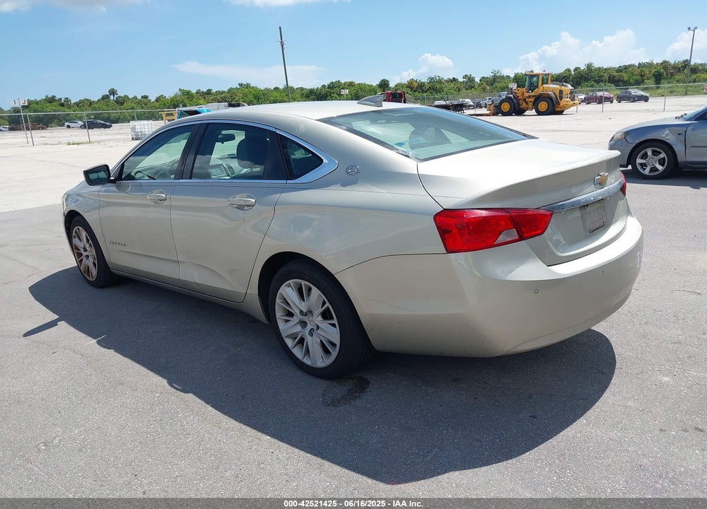 2015 CHEVROLET IMPALA LS VIN: 2G11Z5SL1F9267606