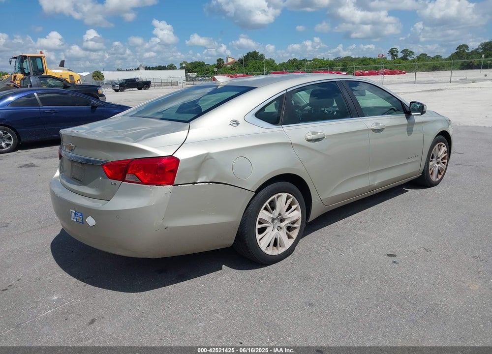 2015 CHEVROLET IMPALA LS VIN: 2G11Z5SL1F9267606
