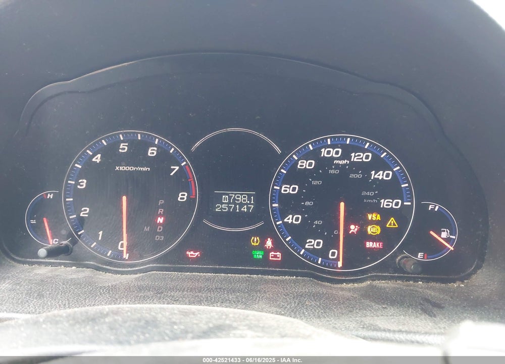 2008 ACURA TSX VIN: JH4CL96888C005008