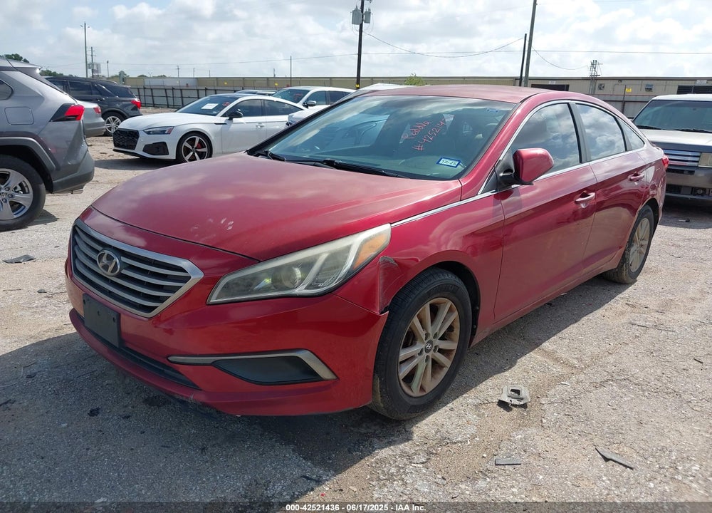 2016 HYUNDAI SONATA SE VIN: 5NPE24AF4GH273420