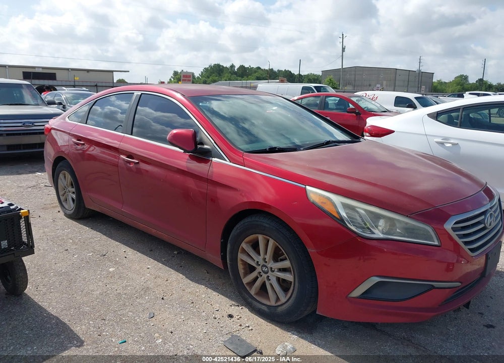 2016 HYUNDAI SONATA SE VIN: 5NPE24AF4GH273420
