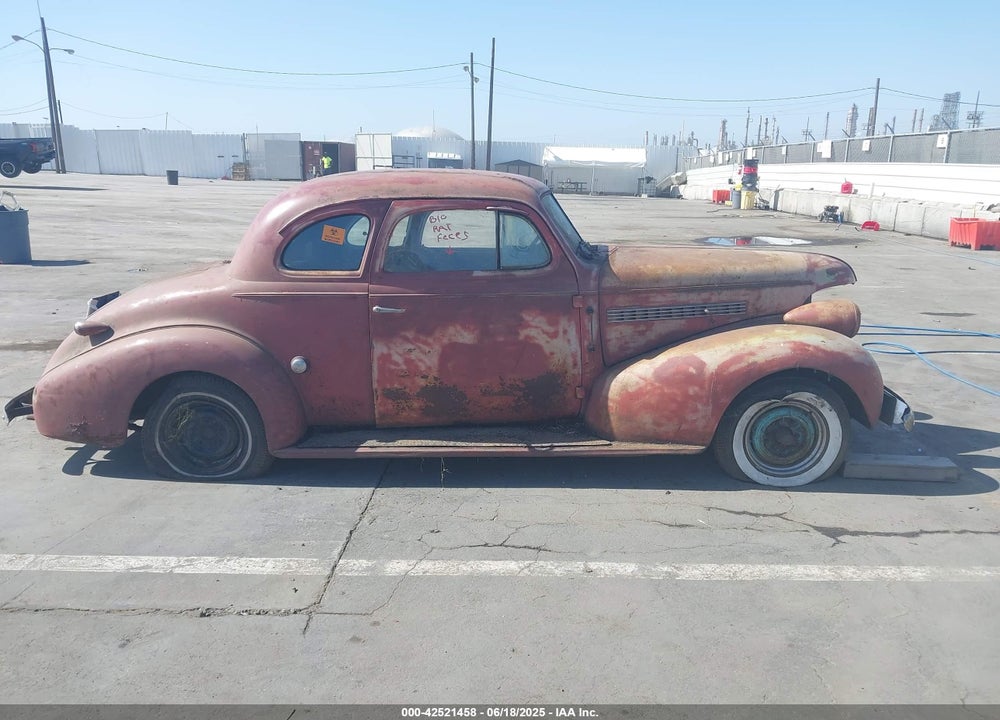 1939 CHEVROLET 2 DOOR COUP CPDX VIN: 2215652