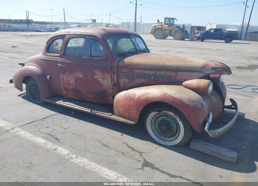 1939 CHEVROLET 2 DOOR COUP CPDX VIN: 2215652