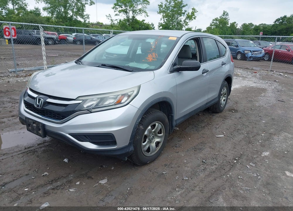 2015 HONDA CR-V LX VIN: 5J6RM4H38FL057050