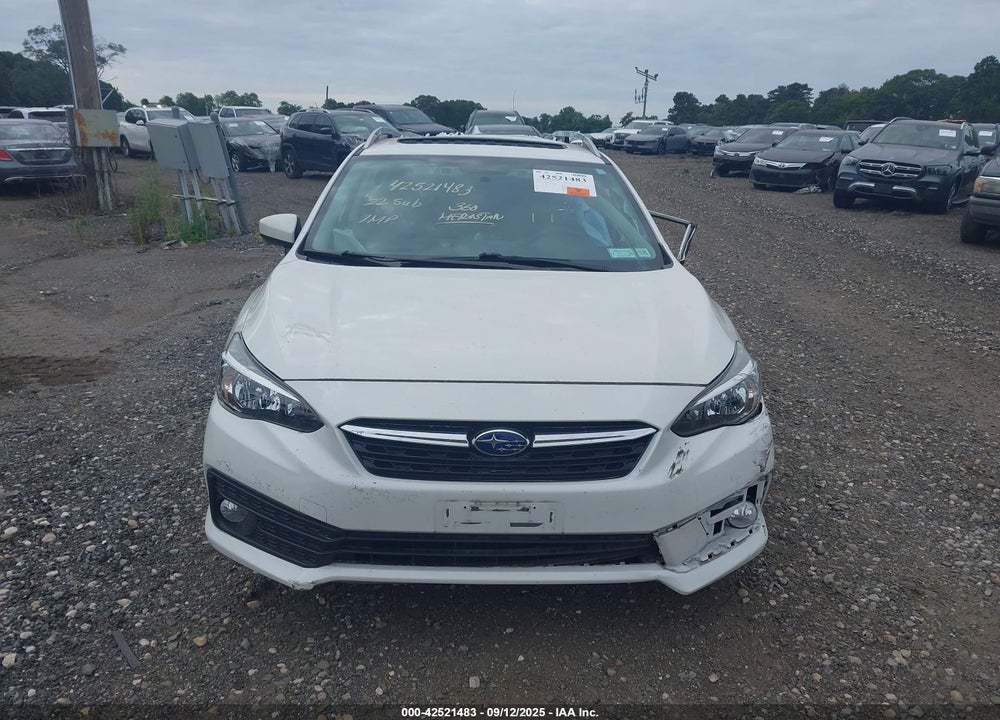 2022 SUBARU IMPREZA PREMIUM 5-DOOR VIN: 4S3GTAD67N3711422