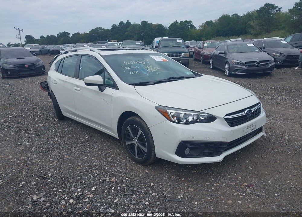 2022 SUBARU IMPREZA PREMIUM 5-DOOR VIN: 4S3GTAD67N3711422