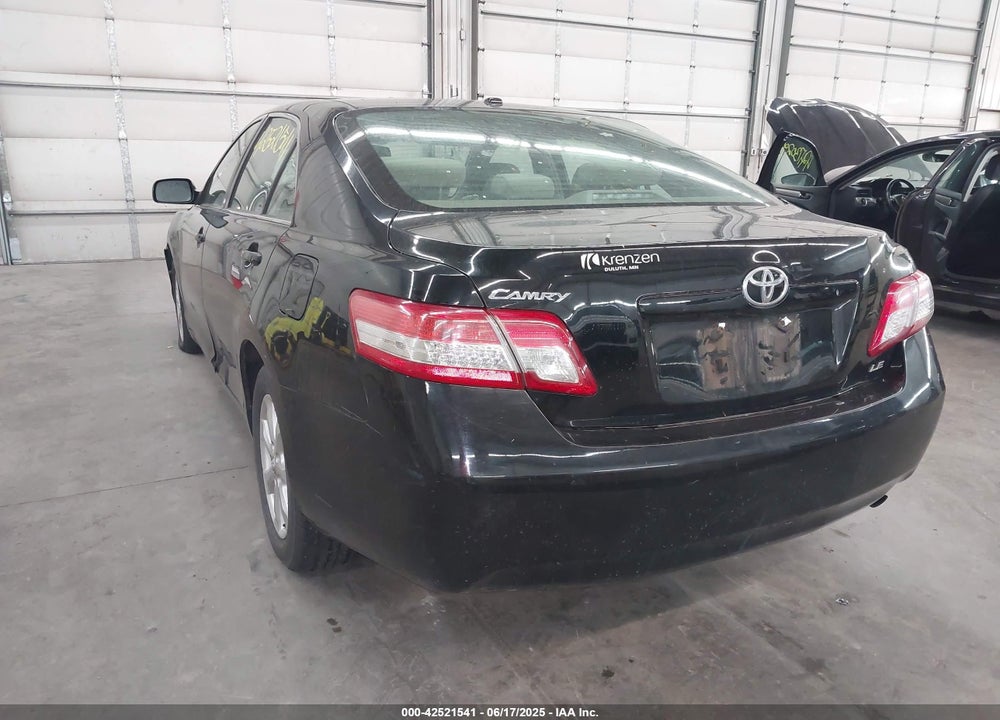 2011 TOYOTA CAMRY LE VIN: 4T4BF3EK8BR114909