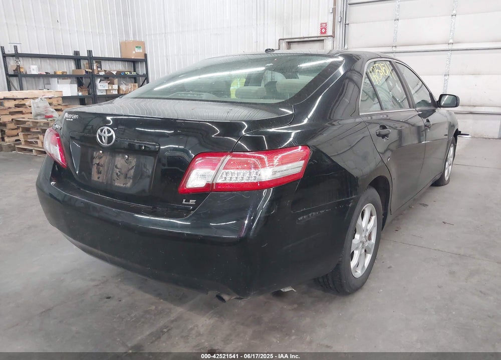 2011 TOYOTA CAMRY LE VIN: 4T4BF3EK8BR114909