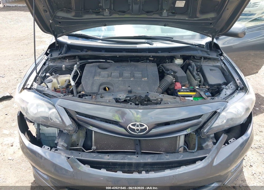 2011 TOYOTA COROLLA VIN: 2T1BU4EEXBC569603