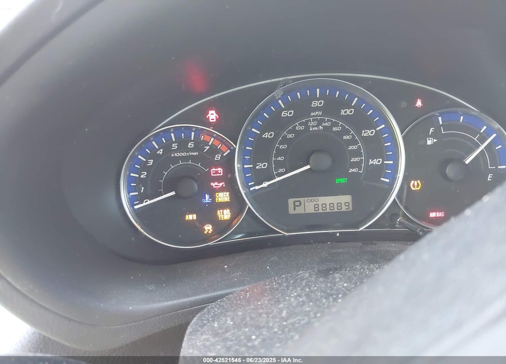 2011 SUBARU FORESTER VIN: JF2SHABC7BH739130