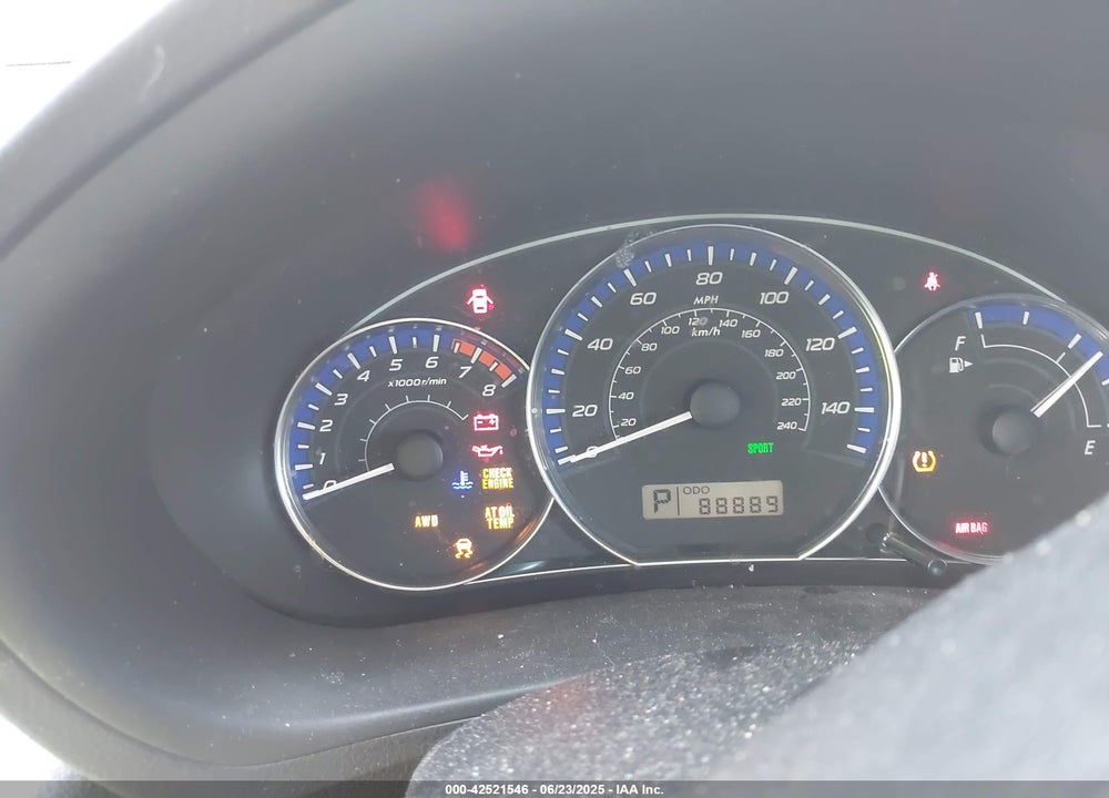 2011 SUBARU FORESTER VIN: JF2SHABC7BH739130