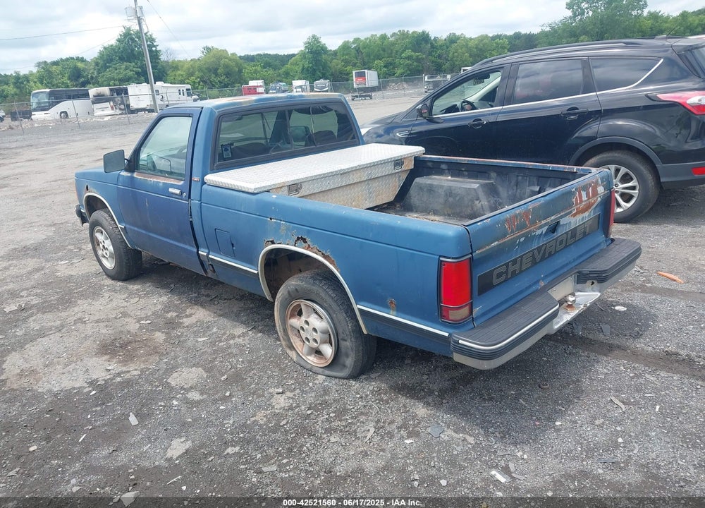 1993 CHEVROLET S TRUCK S10 VIN: 1GCCT14Z1P0158800