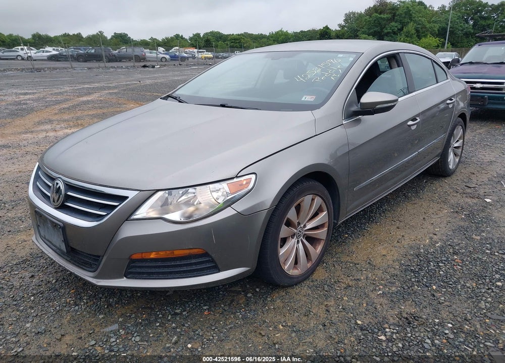2012 VOLKSWAGEN CC SPORT VIN: WVWMP7AN2CE503052