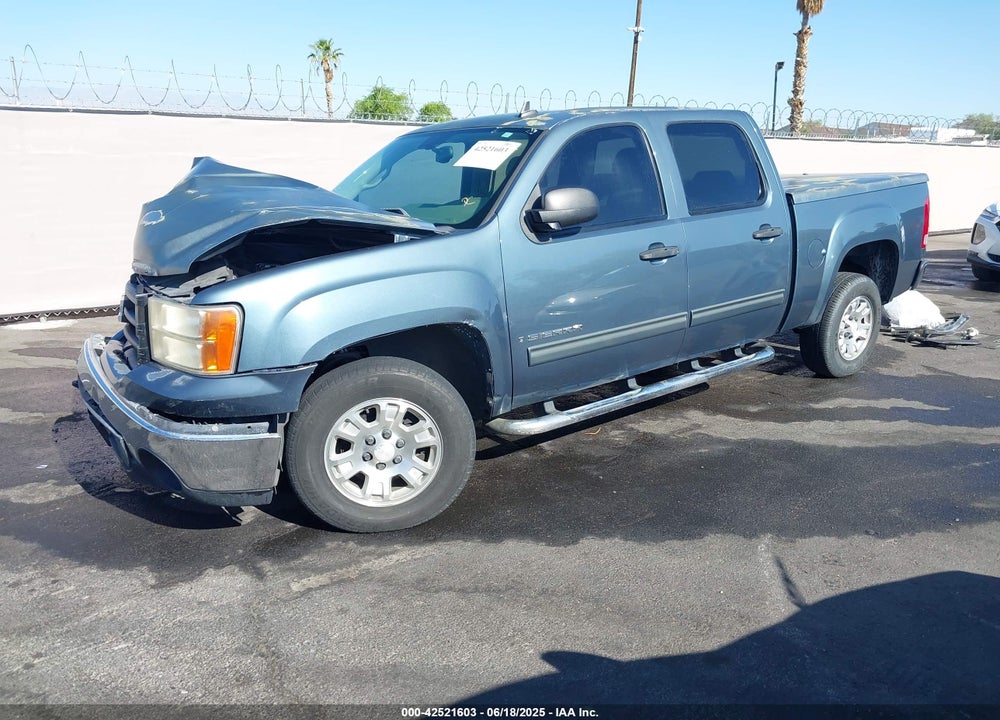 2007 GMC SIERRA 1500 SLE1 VIN: 2GTEC13J871549175