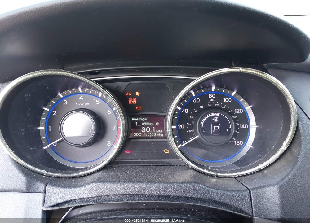 2012 HYUNDAI SONATA GLS VIN: 5NPEB4AC0CH483495