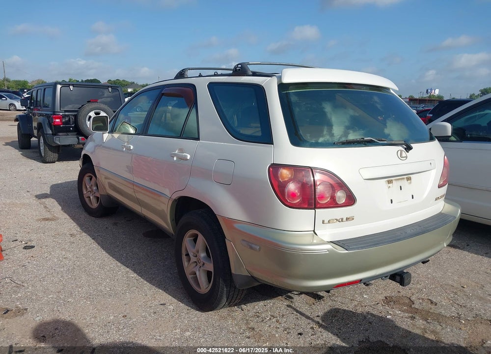 1999 LEXUS RX 300 VIN: JT6GF10U1X0018806