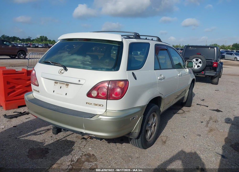 1999 LEXUS RX 300 VIN: JT6GF10U1X0018806