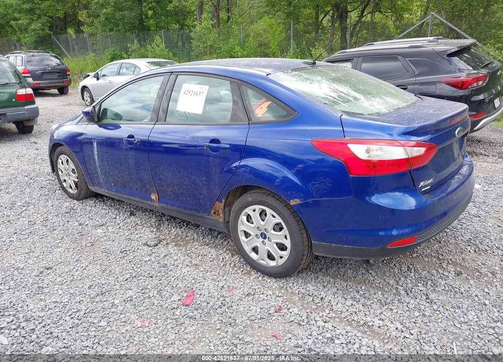 2012 FORD FOCUS SE VIN: 1FAHP3F27CL261286