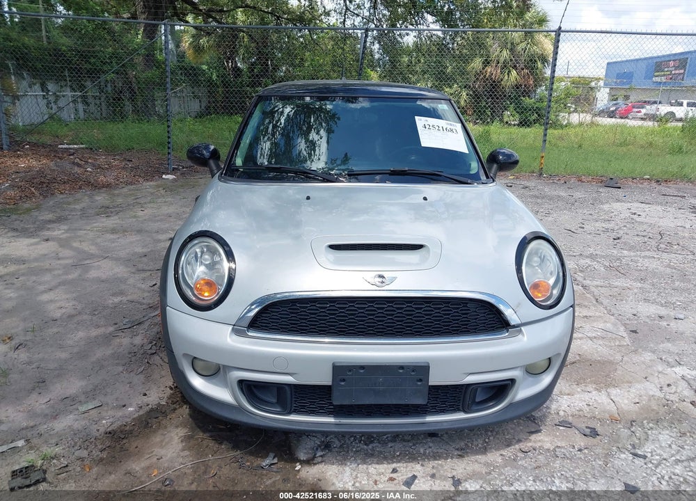 2013 MINI HARDTOP COOPER S VIN: WMWSV3C50DT396354