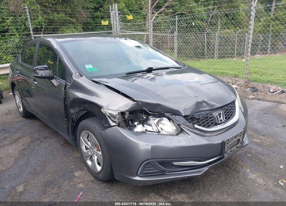 2013 HONDA CIVIC LX VIN: 2HGFB2F58DH543909
