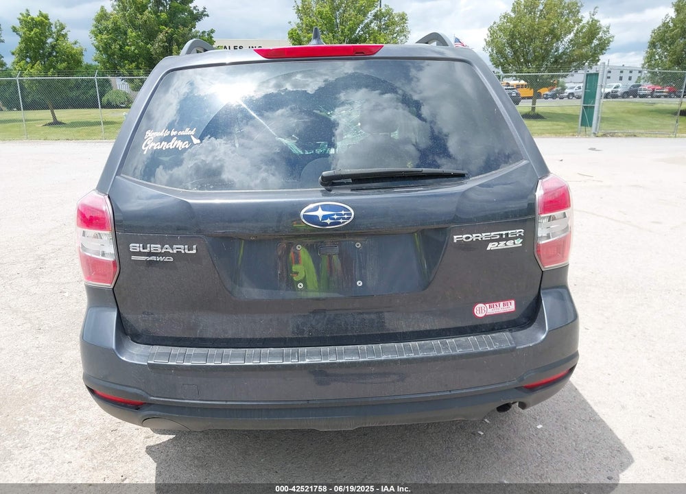 2016 SUBARU FORESTER 2.5I PREMIUM VIN: JF2SJADC7GH542760