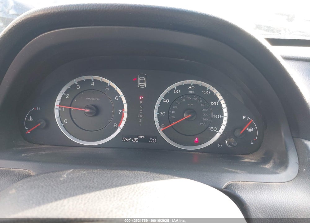 2012 HONDA ACCORD VIN: 1HGCP2F66CA117551