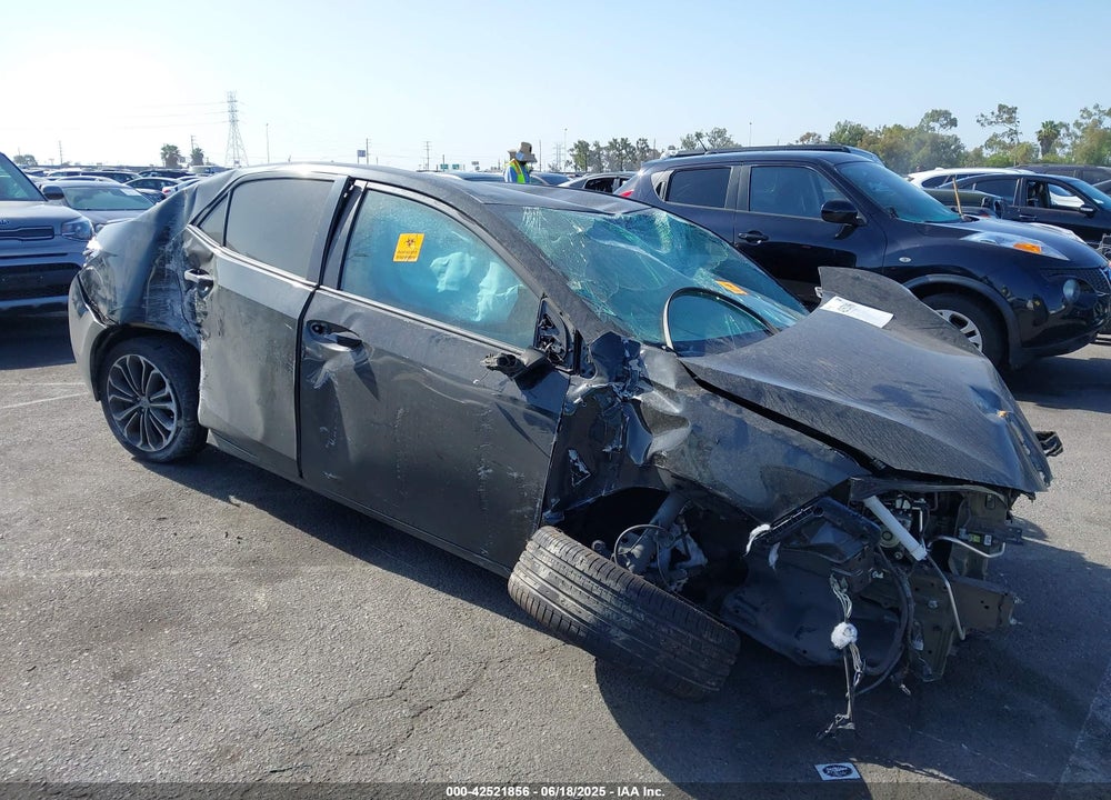 2016 TOYOTA COROLLA S PLUS VIN: 5YFBURHEXGP447467