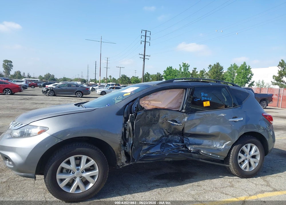 2014 NISSAN MURANO VIN: JN8AZ1MU1EW400235